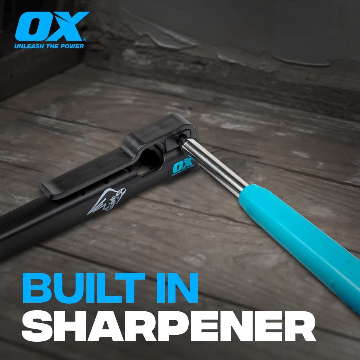 OX Tools 2037131 6.3 in. Tuff Carbon All in One Carpenter Pencil Kit - Black - 4 Piece