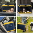 thumbnail image 5 of Soft-Sided Dog Crate 40 Inch XL, Collapsible Foldable Pet Carrier with Breathable Mesh and Waterproof Base for Large Dogs Travel, 5 of 8