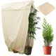 thumbnail image 1 of Equipo de protección y soporte de la planta,Cubierta para plantas, chaquetas cálidas para plantas de jardín de tela grande Cubierta protectora contra heladas con cremallera y cordón de pájaros e insec Muyoka Hogar, 1 of 6