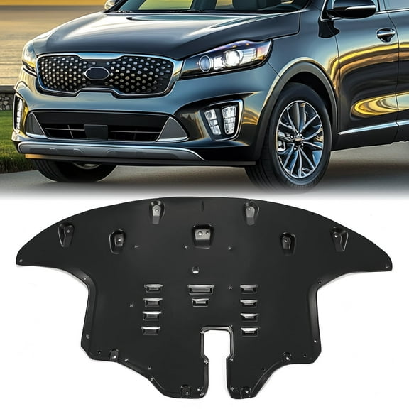 Kojem Engine Splash Shield For 2016-2020 Kia Sorento w/Aluminum Pads Replacement for KI1228152, 29110C6800