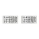thumbnail image 1 of Vogacara 2019 1 pieza de plantillas para uñas, plantillas de sellos para arte de uñas, placas para esmalte de uñas en Gel, placa de imagen para 9 2piezas Vogacara CBP165384, 1 of 5