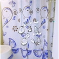 thumbnail image 2 of AUQ Shower Curtain,Polyester Shower Curtains for Bathroom,Multi-purpose Shower Liner Mold and Mildew Resistant,Style1, 2 of 4