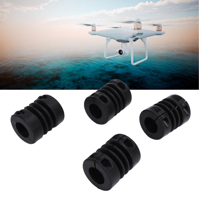 Almohadillas un Prueba de Golpes de Tren de Aterrizaje, Accesorios de drones tampón Almohadilla de pastel de pastel fácil instalar suave anti vibracia impacto 4pcs para reparador