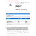 thumbnail image 2 of Front Brake Pad Set - Compatible with 1986 - 1991 Toyota Celica 1987 1988 1989 1990, 2 of 2