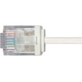 thumbnail image 3 of Monoprice Cat6 Ethernet Patch Cable - 7 Feet - White | Stranded, 550MHz, UTP, Pure Bare Copper Wire, 36AWG - ro, 3 of 4