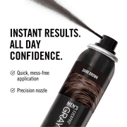 Everpro Gray Away Men's Instant Root Touch-up Spray, Dark Brown, 2.5 oz
