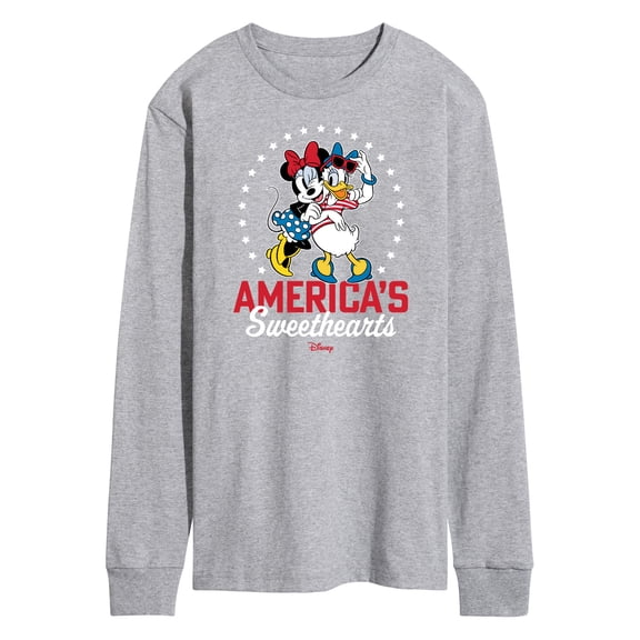 Disney - Americana - Americas Sweethearts - Men's Long Sleeve T-Shirt