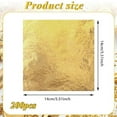 thumbnail image 2 of Gold-Leaf Sheets for Art, 200 Pcs 5.5x5.5Inch Gold Foil Sheets Copper Leaf Sheets for DIY Crafts Decor, 2 of 7