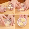 thumbnail image 3 of TiooDre Garlic Food Chopper Fruit Slicer Twist Mashed Garlic Manually Processor Garlic Crusher Garlic Press Slicer, 3 of 8