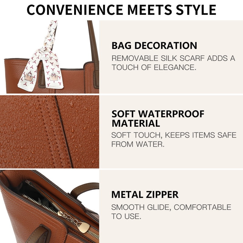 FALAN MULE Tote Bag for Women Large Commuting Shoulder Bag Top Handle Handbag