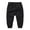 Black, variant on XYIJANI Children's Pants Plain Pants Casual Boys Basic Girls Baby Solid Color Children's Pants 0 1 Years Old (Black,9M)