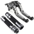 thumbnail image 3 of Para HONDA CB750 CB 750 HORNET 2023 Accesorios para motocicletas CNC Palancas de embrague de freno extensibles plegables ajustables Empuñaduras de extremo de manillar, 3 of 5