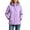 Purple#womens plus size raincoat, variant on Cute Rain Jackets Women Casual Zip Up Waterproof Raincoat Lightweight Hooded Active Outdoor Windbreaker with Zipper Pockets Green,M