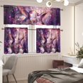thumbnail image 2 of Yuyamidu Hummingbird Kitchen Curtains and Valances 3 Panel Set Easy to Install Kitchen Curtains Sets for Windows UV Protection Window Treatment Tiers for Living Room Home Decor, 2 of 5