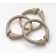 thumbnail image 1 of USCRD-44 Linene Plastic Shower Curtain Hooks, Set Of 12, 1 of 1