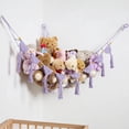 thumbnail image 1 of Hamaca de Red para Peluches Amdermi Boho Morada para Cuarto Infantil, 1 of 6