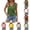 30# Army Green, variant on Summer Sleeveless Tank Tops for Women 2026 V Neck Pocket Tank Tops Ladies Casual Tees Mint Green XXL