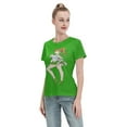thumbnail image 4 of T-Shirt Basique à Manches Courtes pour Femmes Sailor Moon Makoto Kino, 4 of 6