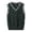 Green, variant on Boys Sweater Vest for Outdoor Activities Lightweight Knit Cardigan Kids Casual Wear Autumn Winter Layering Size 4-5 Years