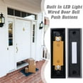 thumbnail image 4 of Lighted Doorbell Button, LED Wall Mounted Door Bell Button Wired, Door Bell Button Only Suitable for Home Door/Garage Door Opener Button, 4 of 7