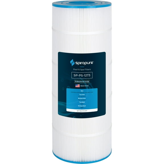 SpiroPure Replacement for Hayward X-Stream CC1750 CCX1750RE CC1750RE Unicel C-8317 Pleatco PXST175 Filbur FC-1273 Hot Tub Spa Pool Replacement Cartridge
