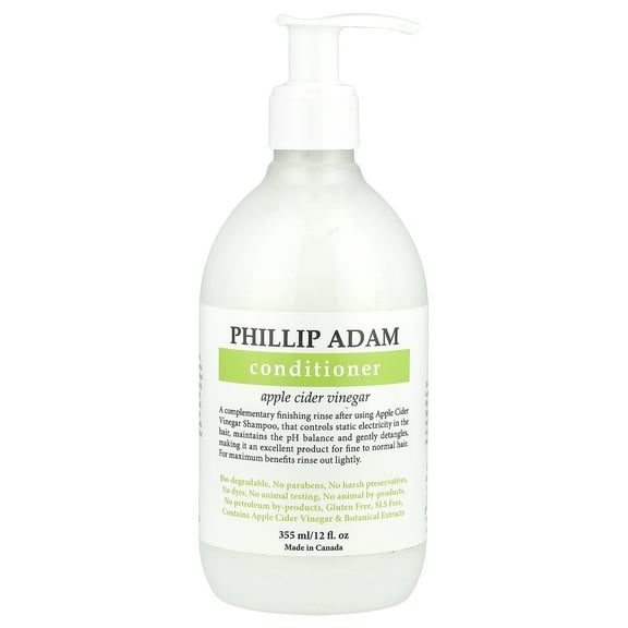 Phillip Adam Conditioner, Apple Cider Vinegar, 12 fl oz (355 ml)