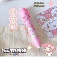 thumbnail image 1 of Sanrio-Borrador de dibujos animados de Hello Kitty, Kuromi Melody, Cinnamoroll, estilo de prensa creativo, papelería automática, borrador de limpieza lindo, 1 of 5