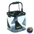 thumbnail image 1 of Sac de Pêche EVA 12L Seau de Pêche Transparent Boîte à Poissons Vivants Grande Capacité Conteneur de Pêche Pack de Stockage pour Pêche Randonnée Camping, 1 of 9