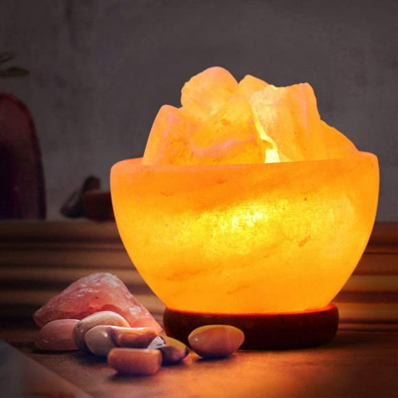 Apex Global Himalayan Salt Lamp (Bowl with Chunks)