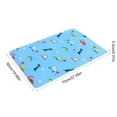 thumbnail image 3 of Washable Pet Cage Mat for Small Animals and Cats Dogs – Soft Polyester Bedding Liner, Reusable Pad for Hamsters Rabbits Guinea Pigs and Reptile Cages, Crates and Carriers, 3 of 6