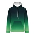 thumbnail image 5 of S-5X Big & Tall Hoodies for Men with Pocket Plus Size Pullover Fleece Lined Sweatshirts Long Sleeve Gradient Printed Warm Athletic Workout Hooded Tops, 5 of 5