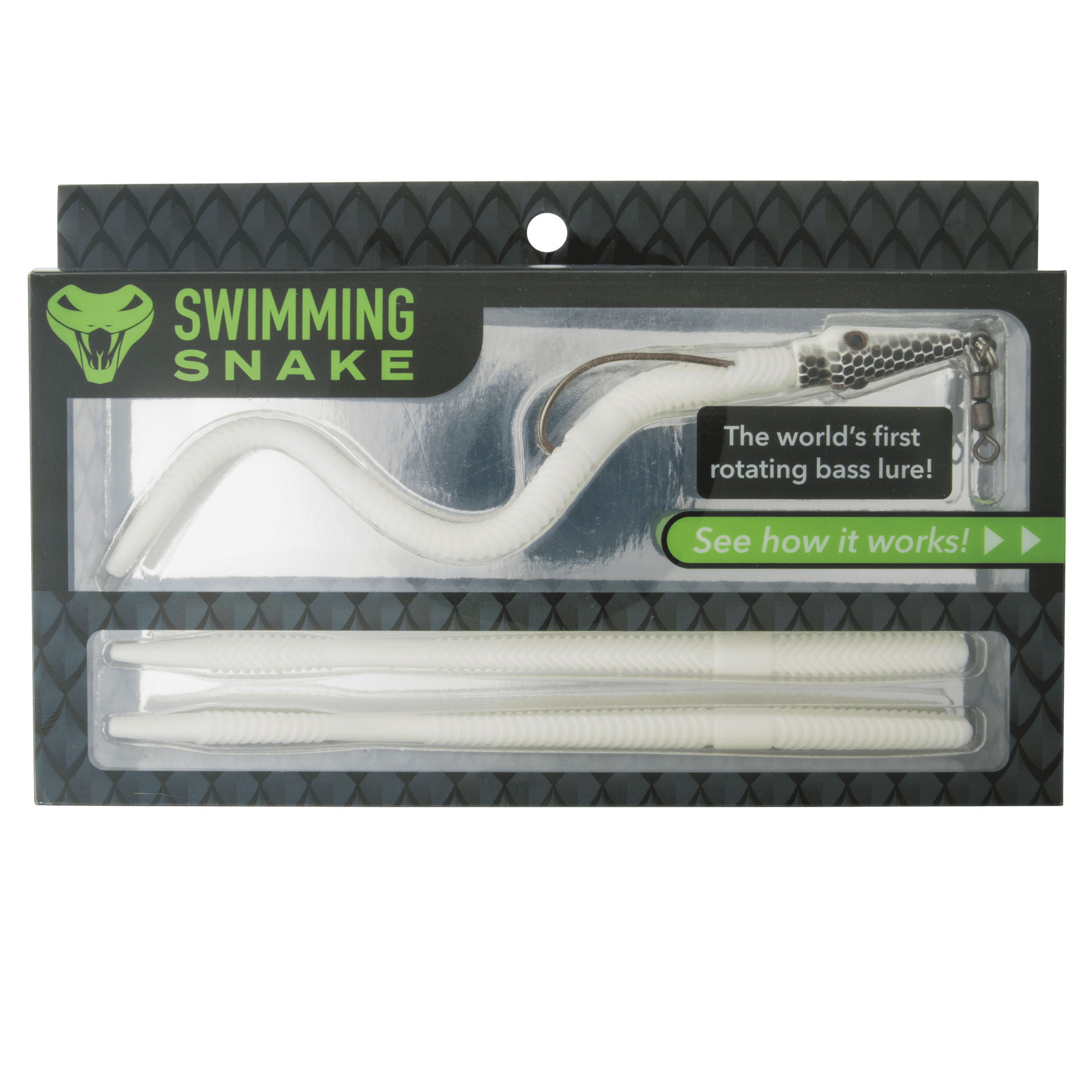 Swimming Snake Holy Ghost White