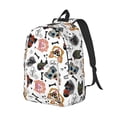 thumbnail image 3 of Sigee Hip Hop Dog for Canvas Large Capacity Laptop Backpack for Men and Women, Travel Backpack, 3 of 8