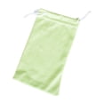 thumbnail image 2 of Sunglasses Case Double End Drawstring Strap Portable Supple Myopic Eye Supply Eyewear Carrying Bag Hand Feel Good Eyeglass Pouch Green, 2 of 7