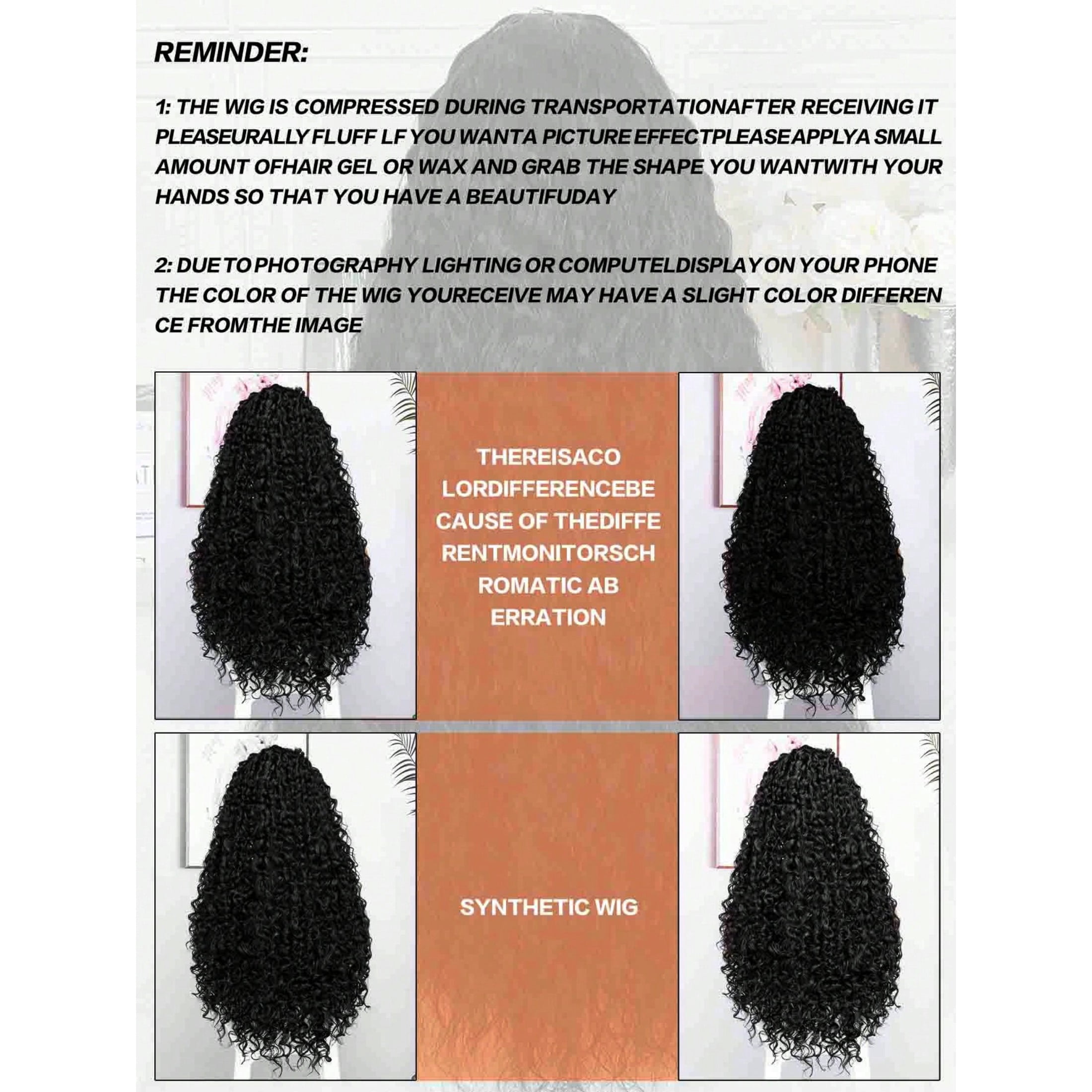 Deep Wave Lace Front Wig, Human Hair, 180 Density, HD Full Lace Front Wig, Curly Human Hair Wig with Baby Hair for Women