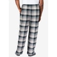 thumbnail image 4 of KingSize Men's Big & Tall Flannel Plaid Pajama Pants, 4 of 6