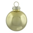 thumbnail image 5 of Northlight 10ct Shiny and Matte Champagne Gold Glass Ball Christmas Ornaments 1.75" (45mm), 5 of 9
