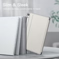 thumbnail image 4 of JETech Case for Samsung Galaxy Tab S10 FE / S9 FE 10.9-Inch with S Pen Holder, Slim Folio Stand Protective Tablet Cover, Multi-Angle Viewing (Silver), 4 of 6