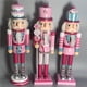 thumbnail image 4 of 3x 14 "Cascanueces Solider Muñeca Decoración Navideña Coleccionables Juguete, 4 of 9