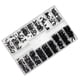 thumbnail image 2 of 500 Uds. de tuercas de tornillo DIY Cola Mini tuercas de tornillo, 2 of 8
