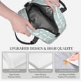thumbnail image 3 of Uemuo White Swan Printed Lunch Bag Lunch Box Reusable Insulated Lunch Tote Bag, Leakproof Thermal Cooler Sack Food Handbags Case High Capacity, 3 of 5