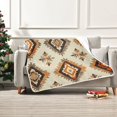 thumbnail image 7 of Yayeee Throw Blanket for Couch Soft Warm 50" x 60" Sofa Chair Bed Decoration, Geometric Designs, 7 of 7