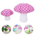 thumbnail image 4 of Miangastore 2pcs Scene Lanterns Paper Lanterns Mushroom-shaped Lantern for Performance, 4 of 9