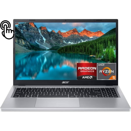 Acer Aspire 3 Laptop, 15.6” Touchscreen Laptop, AMD Ryzen 5 7520U, 16GB RAM, 512GB SSD, AMD Radeon Graphics, Numeric Keypad, Windows 11 Home