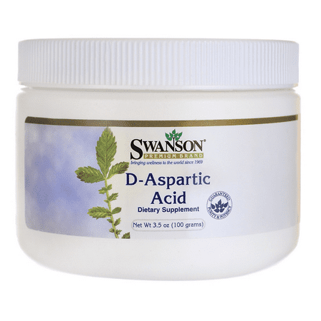Swanson D-Aspartic Acid 3.5 oz Pwdr (Best Way To Take D Aspartic Acid)