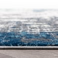 thumbnail image 3 of World Rug Gallery Perugia Modern Abstract Area Rug - Blue 3'3"x5', 3 of 9