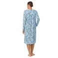 thumbnail image 5 of Aria Women’s 100% Cotton Long Sleeve Ballet Nightgown, Sizes XS-5X, 5 of 7