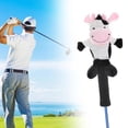 thumbnail image 6 of GARENDE Animal Golf Wood Headcover Protective Sleeve Cute Transport Protection Practical milk cow, 6 of 9