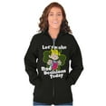 thumbnail image 3 of Dennis The Menace Make Bad Decisions Unisex Plus Size Zip Hoodie Brisco Brands 4X, 3 of 5