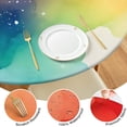 thumbnail image 4 of Colorful Tie Dye Ink Splash Pattern Round Fitted Tablecloth with Elastic Edge,Dining Table Cover Waterproof,Outdoor Round Tablecloth for Camping,Dining,Indoor and Outdoor, 4 of 7